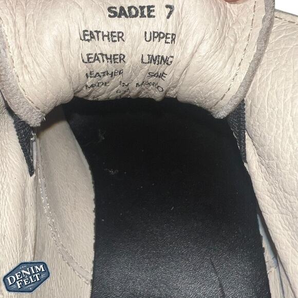 FREE BIRD Women’s SADIE BOOTIES/Boots IN WHITE PYTHON | PRELOVED!! - Picture 11 of 13